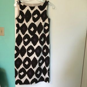 Max Mara patterned shift dress